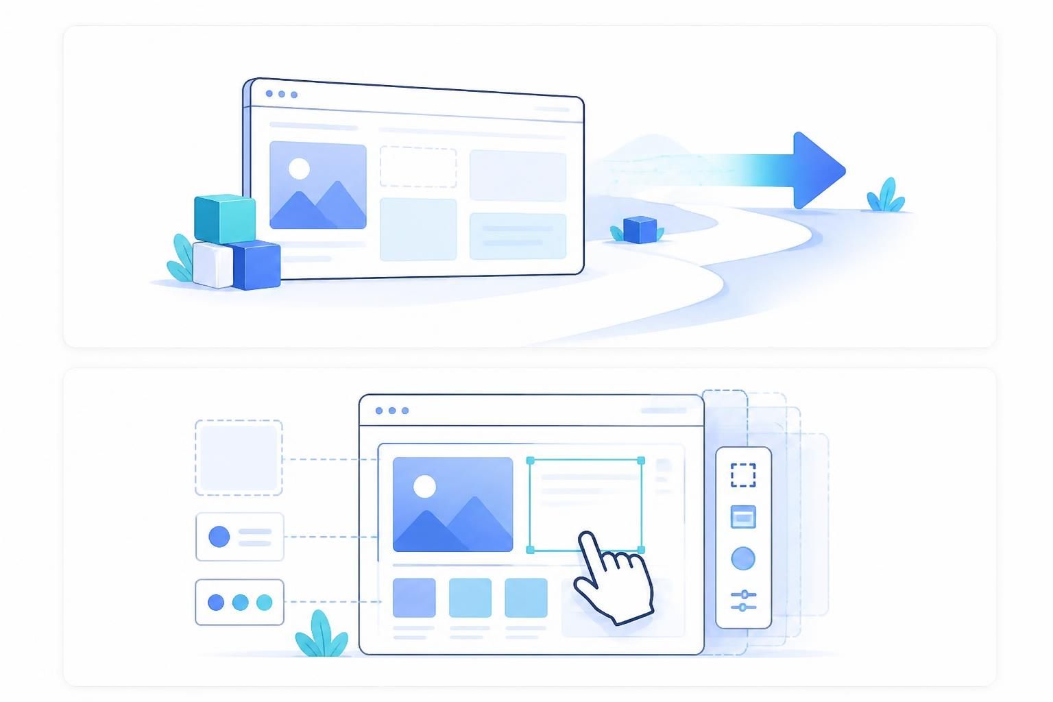 Clear packages and a site you can edit